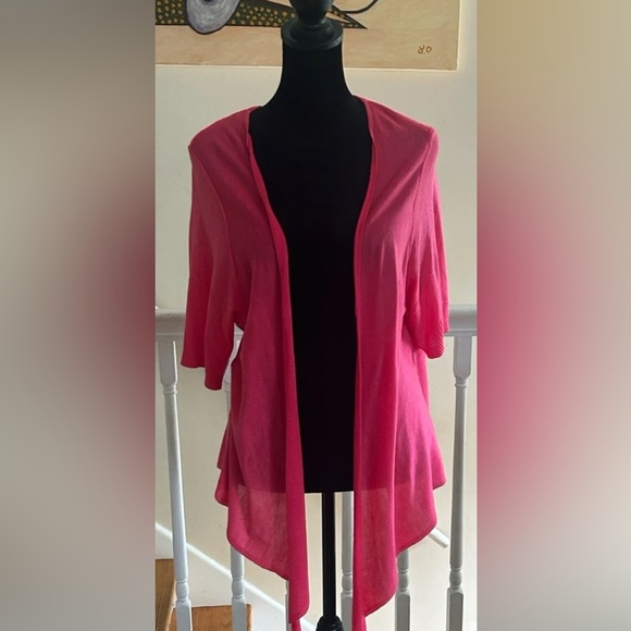 Faded Glory Sweaters - Faded Glory Women's Bright Pink Cardigan